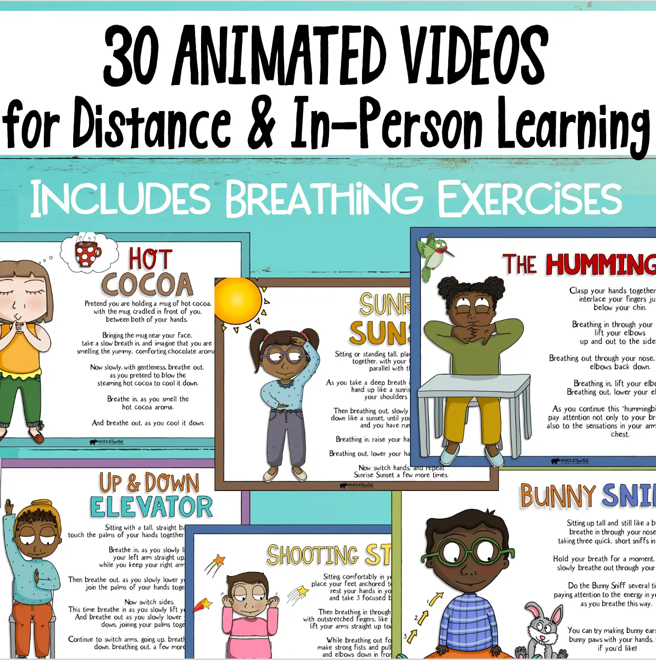 Animated Breathing Exercises and Mindfulness Brain Breaks for Kids Animated Breathing Exercises and Mindfulness Brain Breaks for Kids