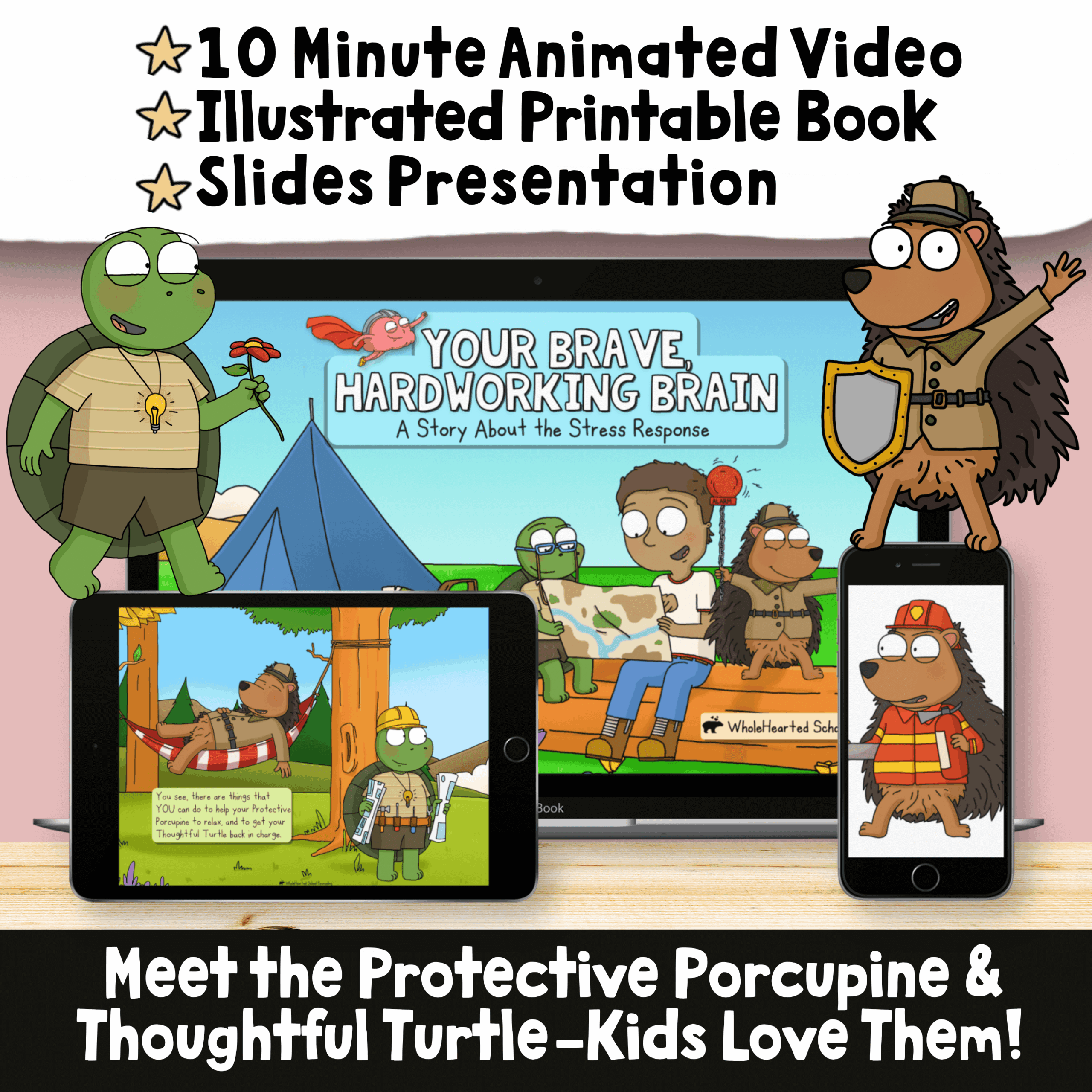 Anxiety Management Stress Response SEL Lesson School Counseling