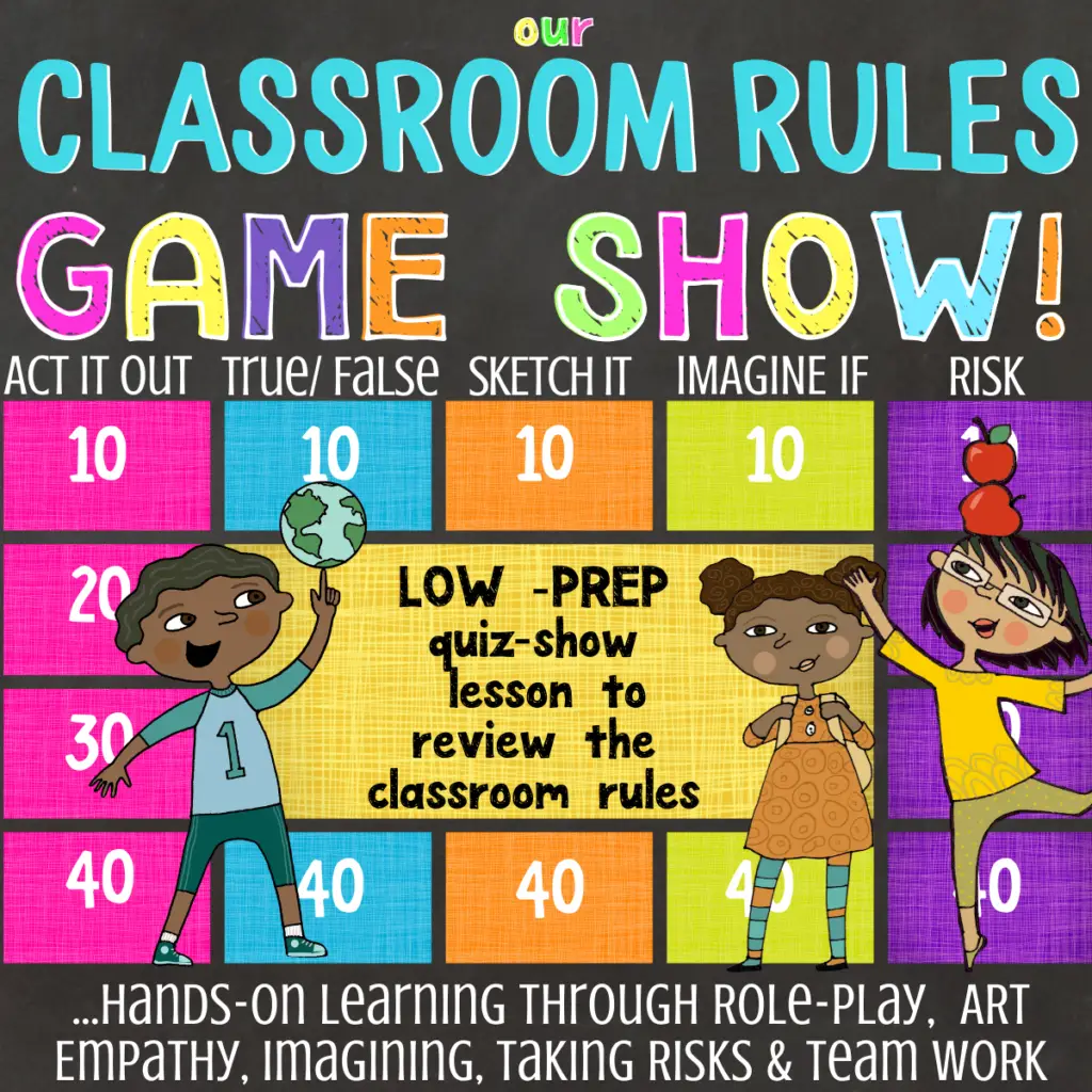 Classroom Rules Lesson about School Expectations