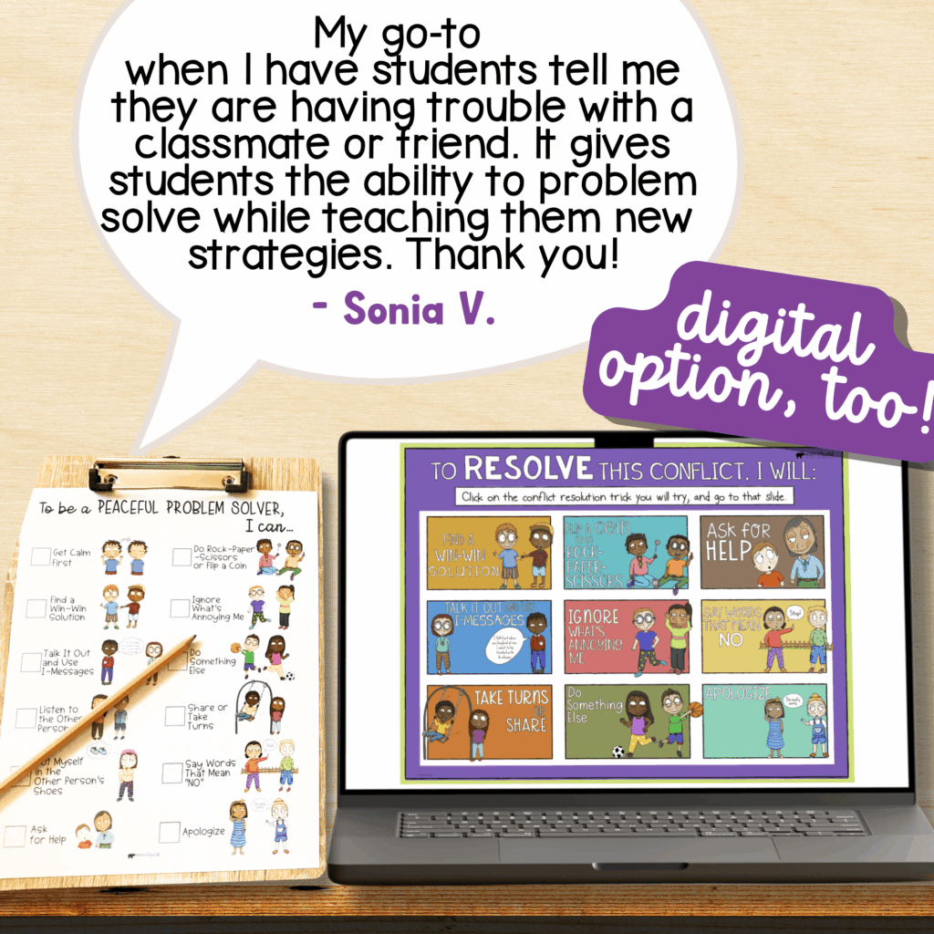 Teach Conflict Resolution for Kids with this Interactive Lap Book ...
