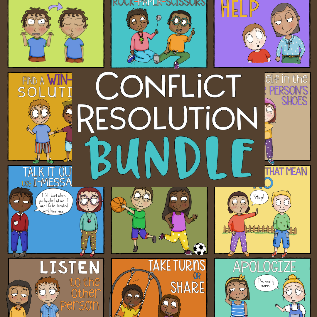 Conflict Resolution Lesson and Social Skills Activities for Elementary Students