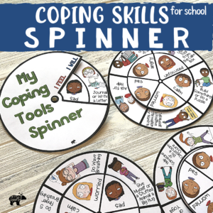 Coping Skills Spinner for Your Calm Down Corner