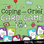 Coping with Grief Card Game School Counseling Group