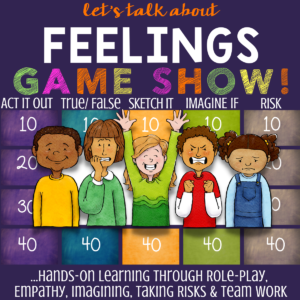 Feeling Lesson Social Emotional Learning Activity for Elementary School