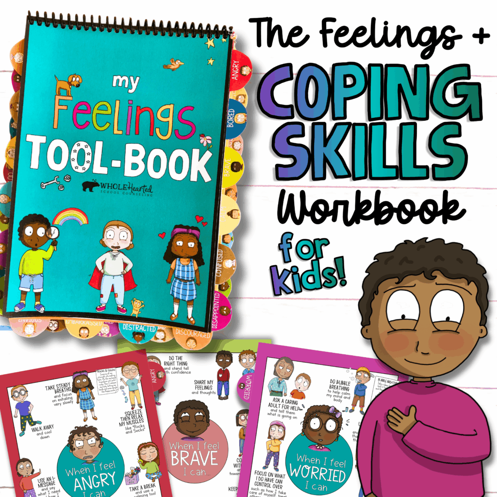 feelings and coping tools workbook for kids