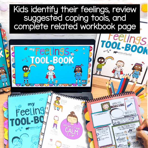 Coping Skills Workbook for Kids: Identify Feelings and Calm Down ...