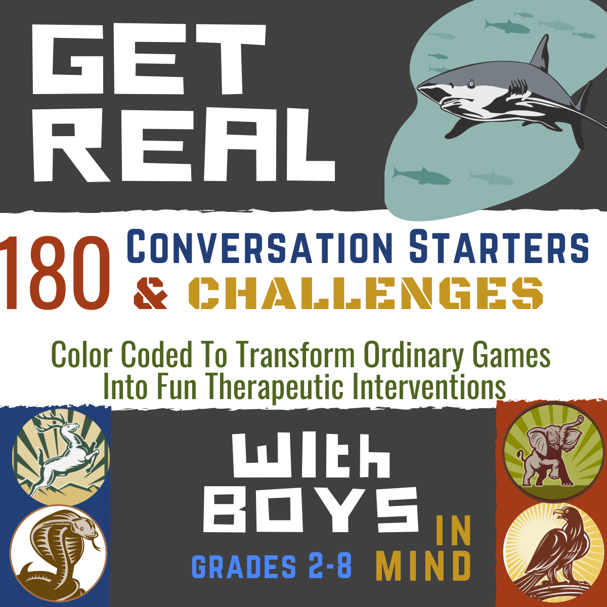 Get Real with Boys Group Game Conversation Starters
