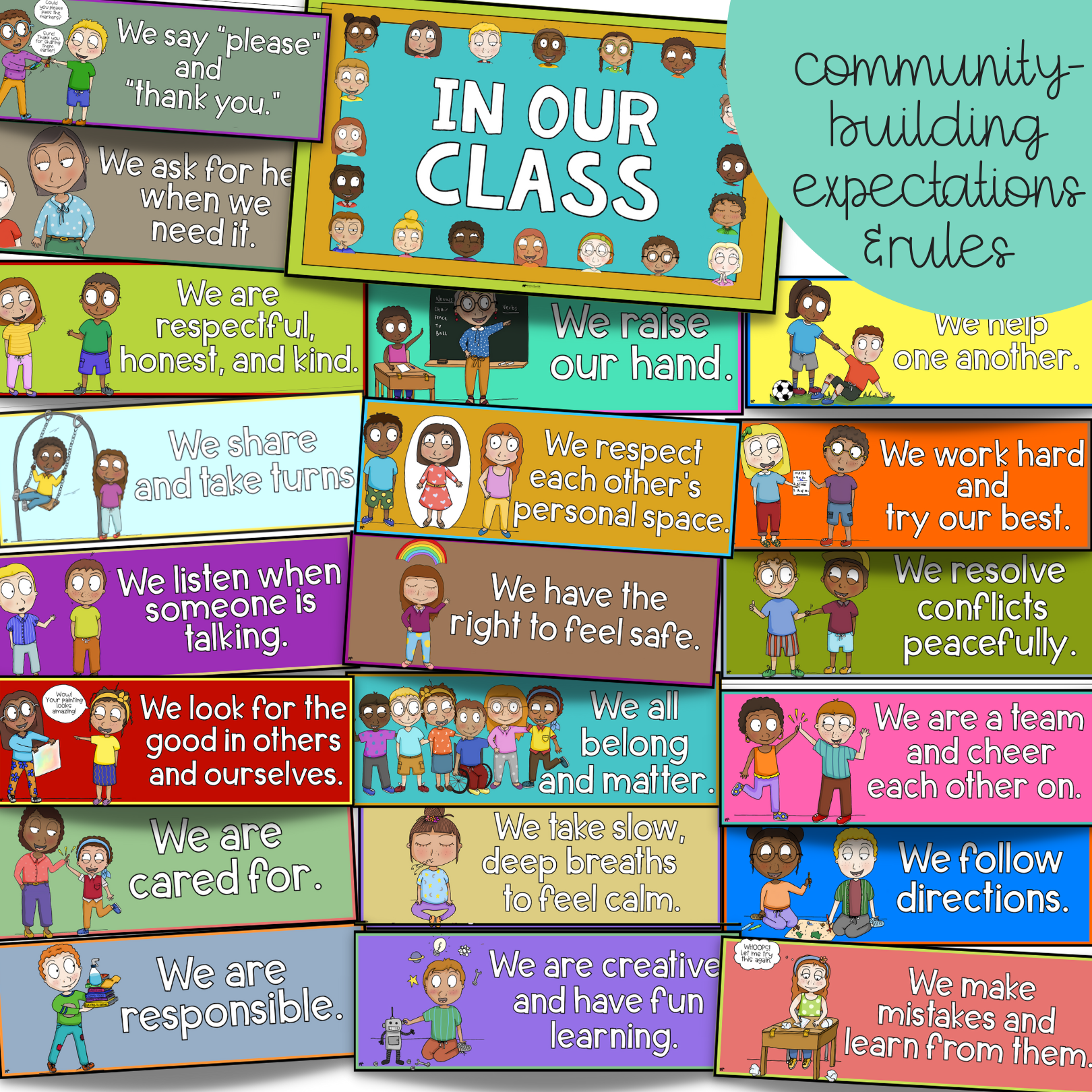 In Our Class Community Building Expectations and Rules