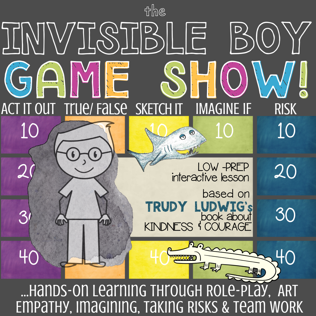 Invisible Boy Book Companion Lesson About Empathy and Including Others