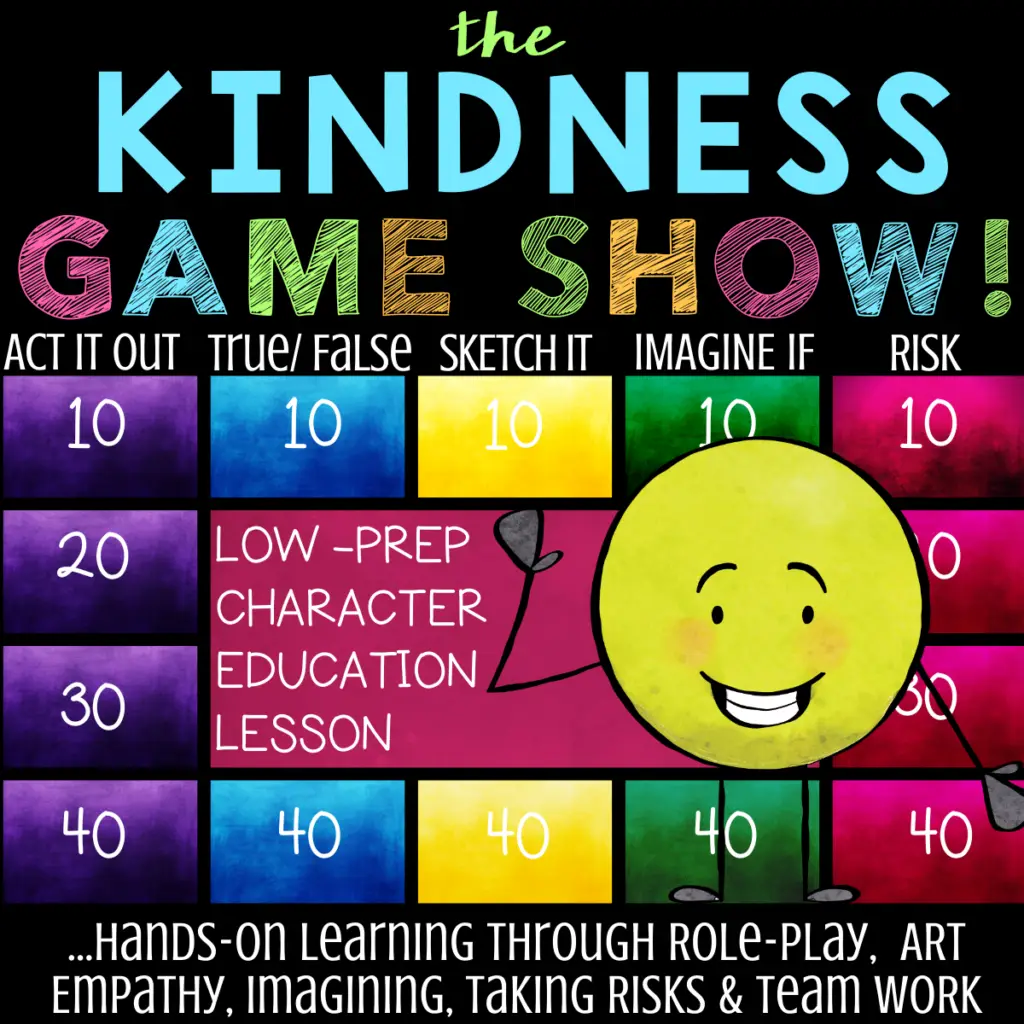 Kindness Lesson Plan for Elementary School SEL Activities