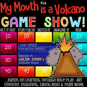 My Mouth Is a Volcano Book Companion Lesson Plan