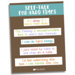 Positive Self-Talk Coping Statements and Affirmations