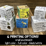 SEL Printable Activity Ice Breaker and Morning Meeting Dice