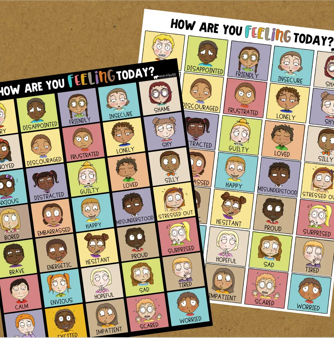 Feelings Poster and Emotion Chart for Kids Feelings Poster and Emotion Chart for Kids