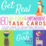 Self-Esteem and Empowerment Conversation Starters for Girls Group Counseling Game