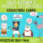 Self Esteem and Positive Affirmation Cards Reward Tags for Classroom Management