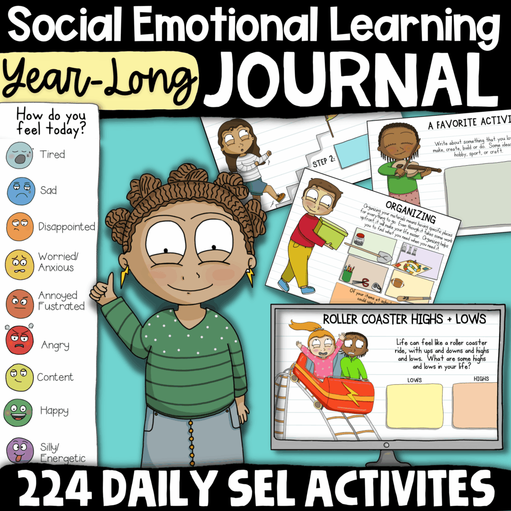 224 daily sel activities for kids in elementary school