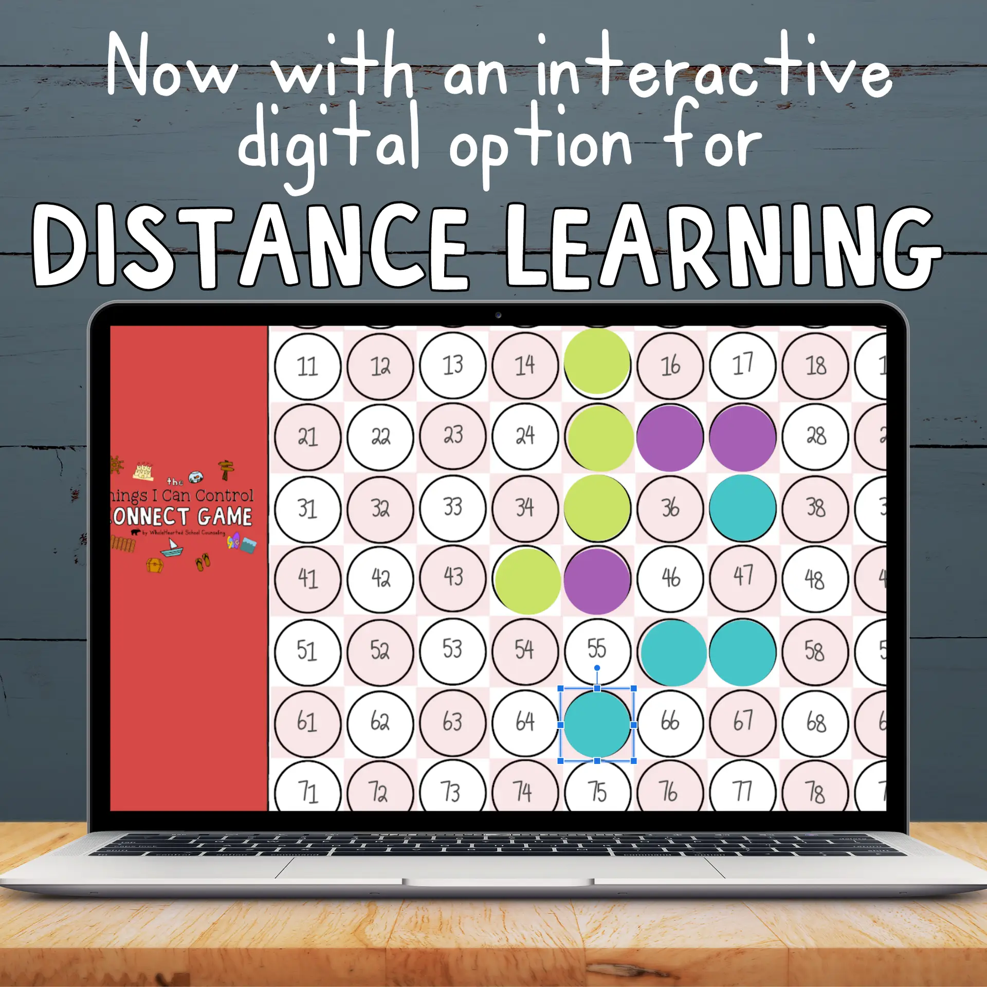 Virtual Things I Can Control Distance Learnign SEL Group Game Virtual Things I Can Control Game for Kids