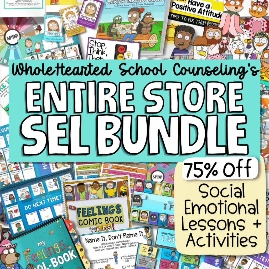 Lifetime storewide bundle to all social emotional learning resources.