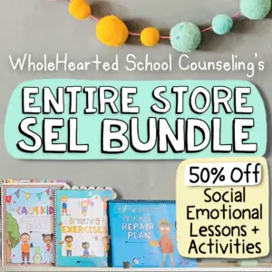 Social Emotional Learning Activities, Counseling Lessons, SEL Games Bundle