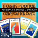 Feelings Thoughts and Emotions Conversation Cards