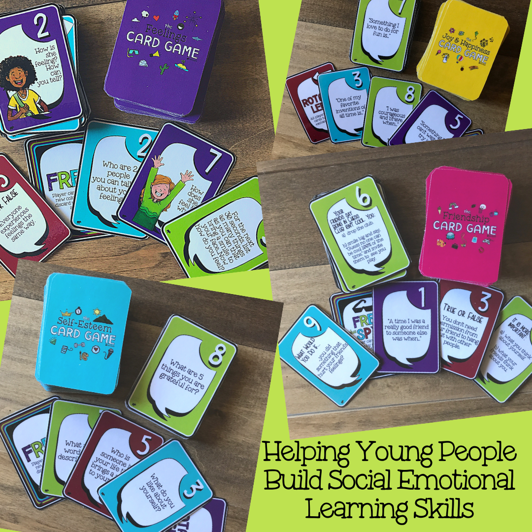 Social Emotional Learning Counseling Games for Kids and Teens