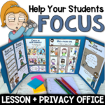Self-Control Focus Privacy Office Classroom Management Tool Executive Functioning Lesson