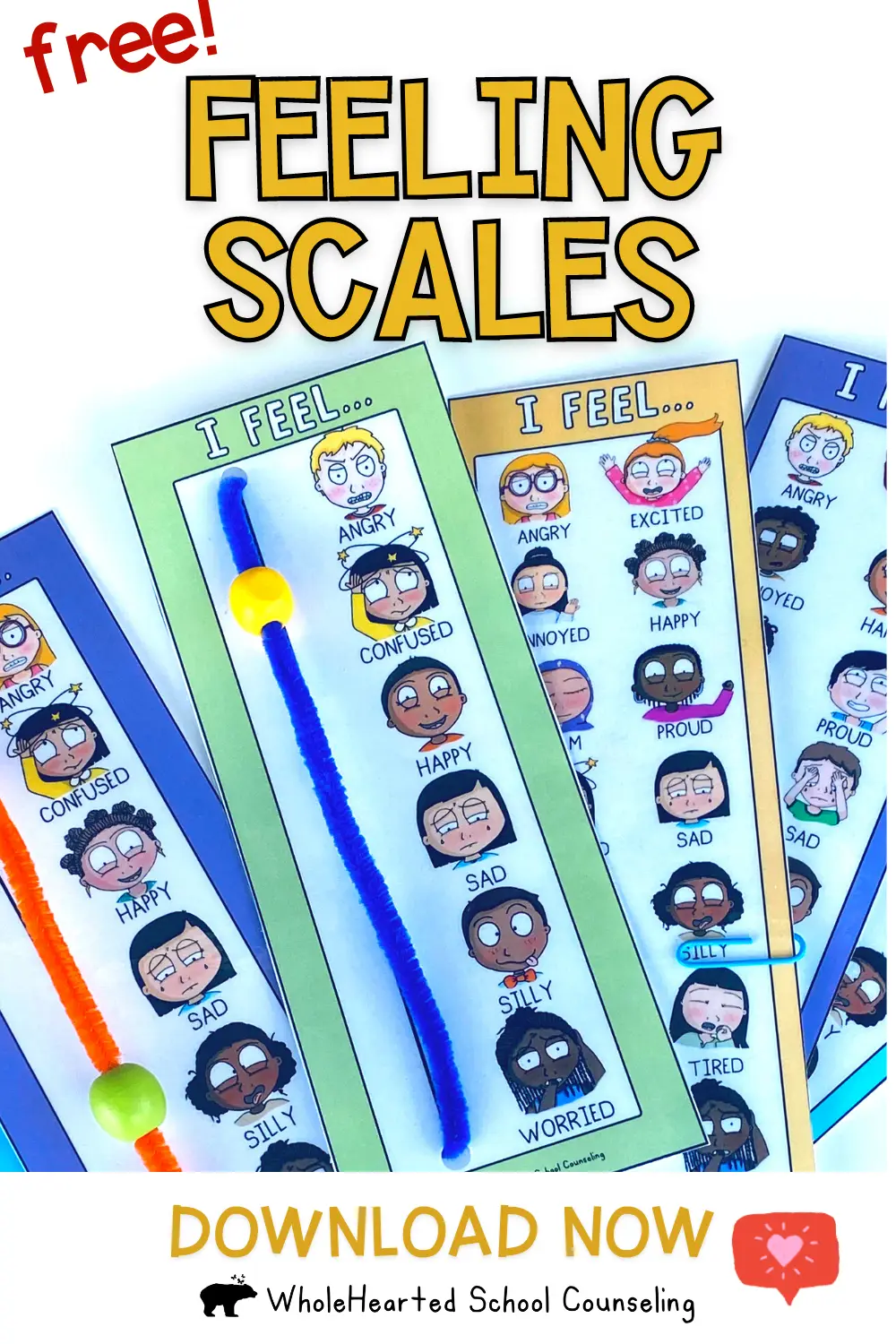 Free Feelings Scales for Kids