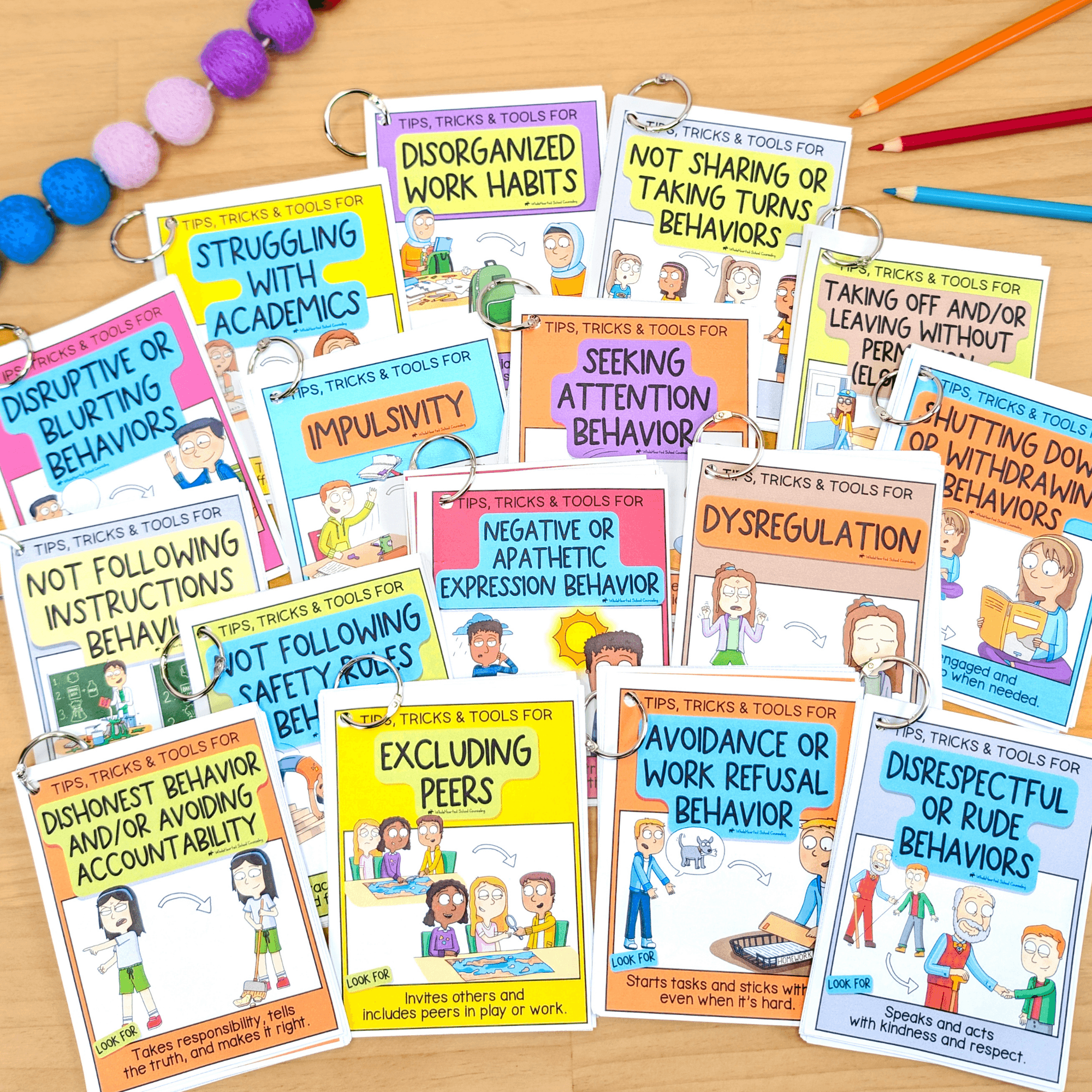 Behavior visual supports interventions Behavior worksheets lessons Behavior Bingo K–3 social emotional learning behavior lessons with engaging classroom activities, posters, and student goal-setting tools.
