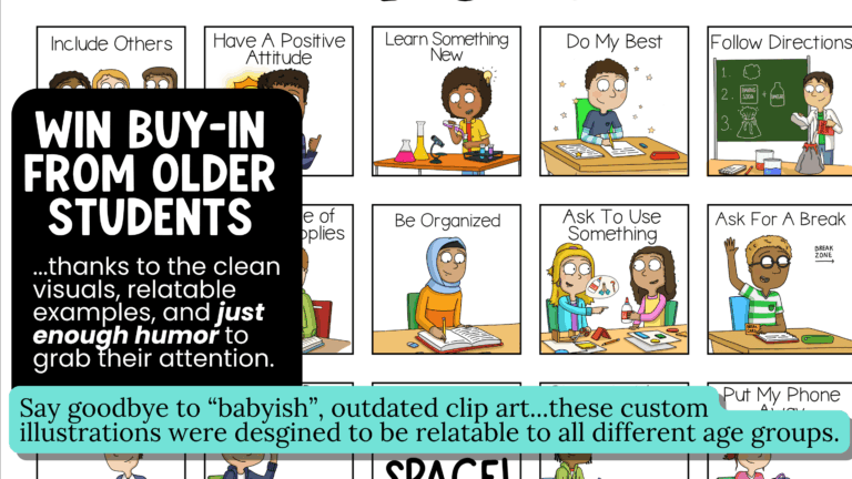 Expected Behavior Bingo Game - WholeHearted School Counseling