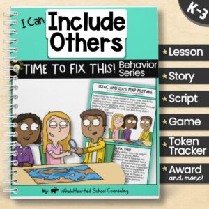 Cover image of “I Can Include Others” SEL toolkit from the Time to Fix This! Behavior Series