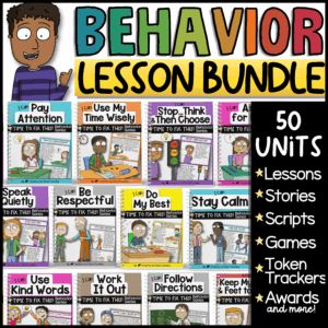 50 Behavior Lessons for Kids that help with Classroom Management