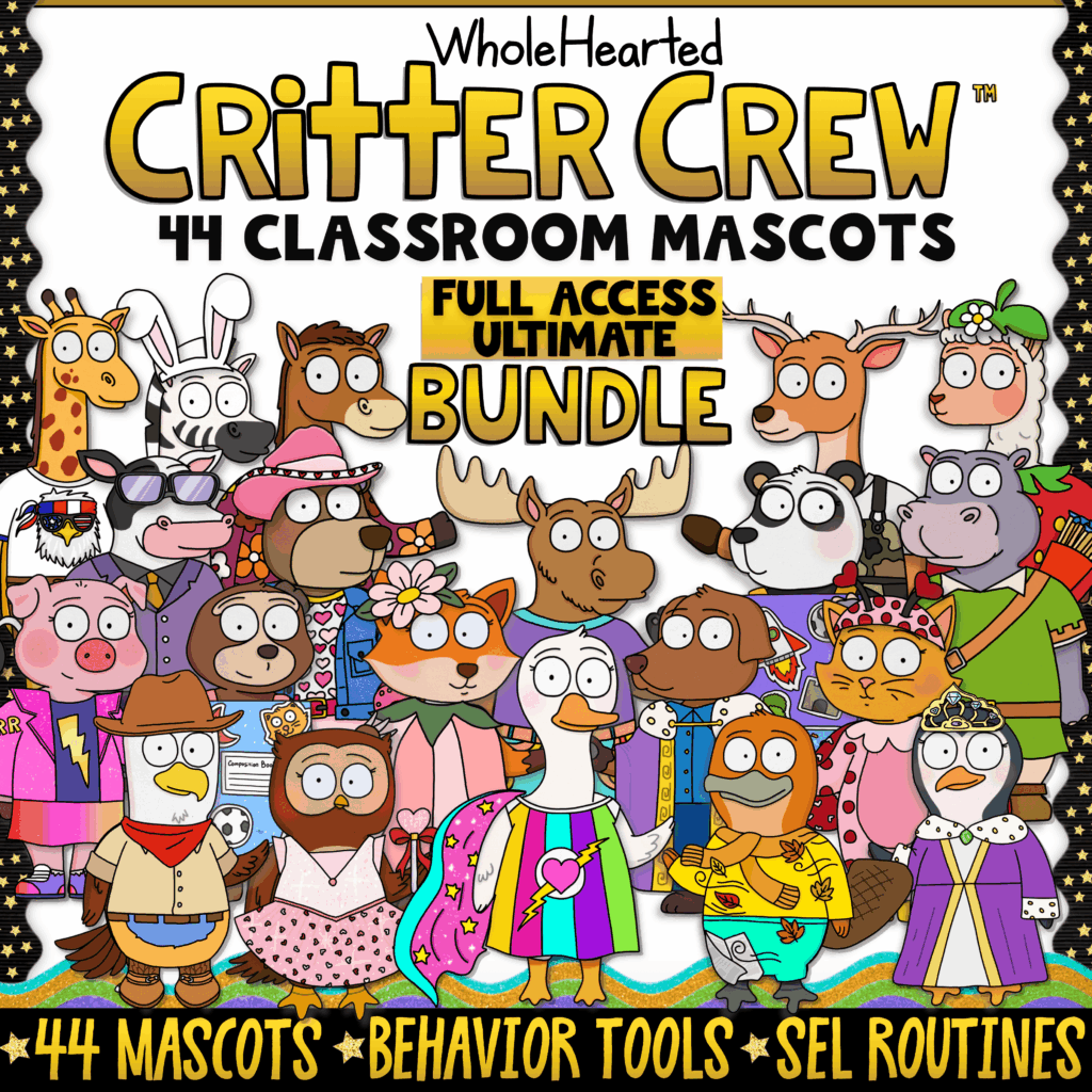 Classroom Goose Mascots for SEL and Behavior Management 44 Class Mascots