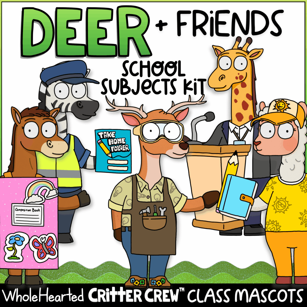Classroom goose school subject class mascot system