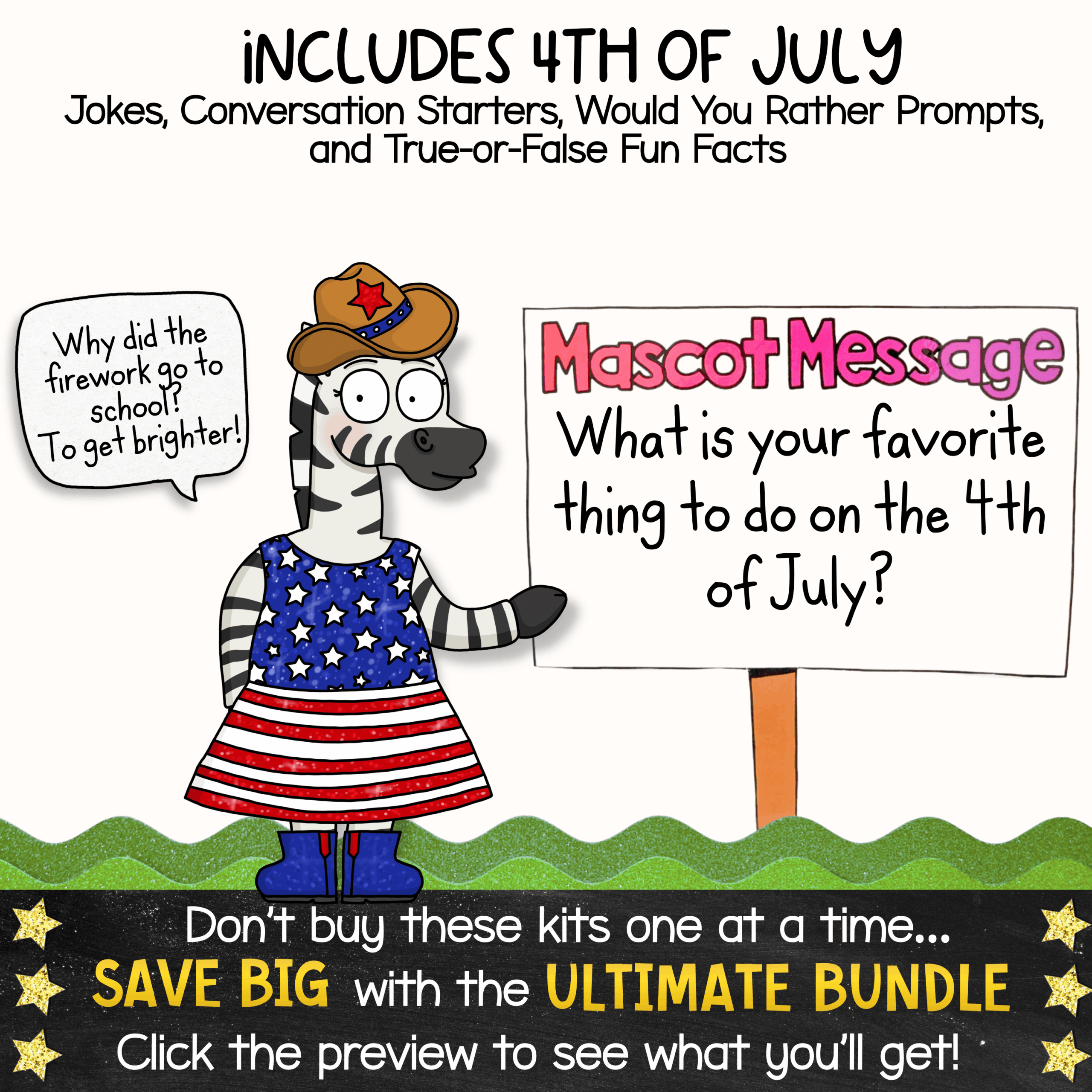 Class Mascot Goose for School Behavior & SEL Patriotic Goose & Deer Classroom Mascot Classroom Community Activities