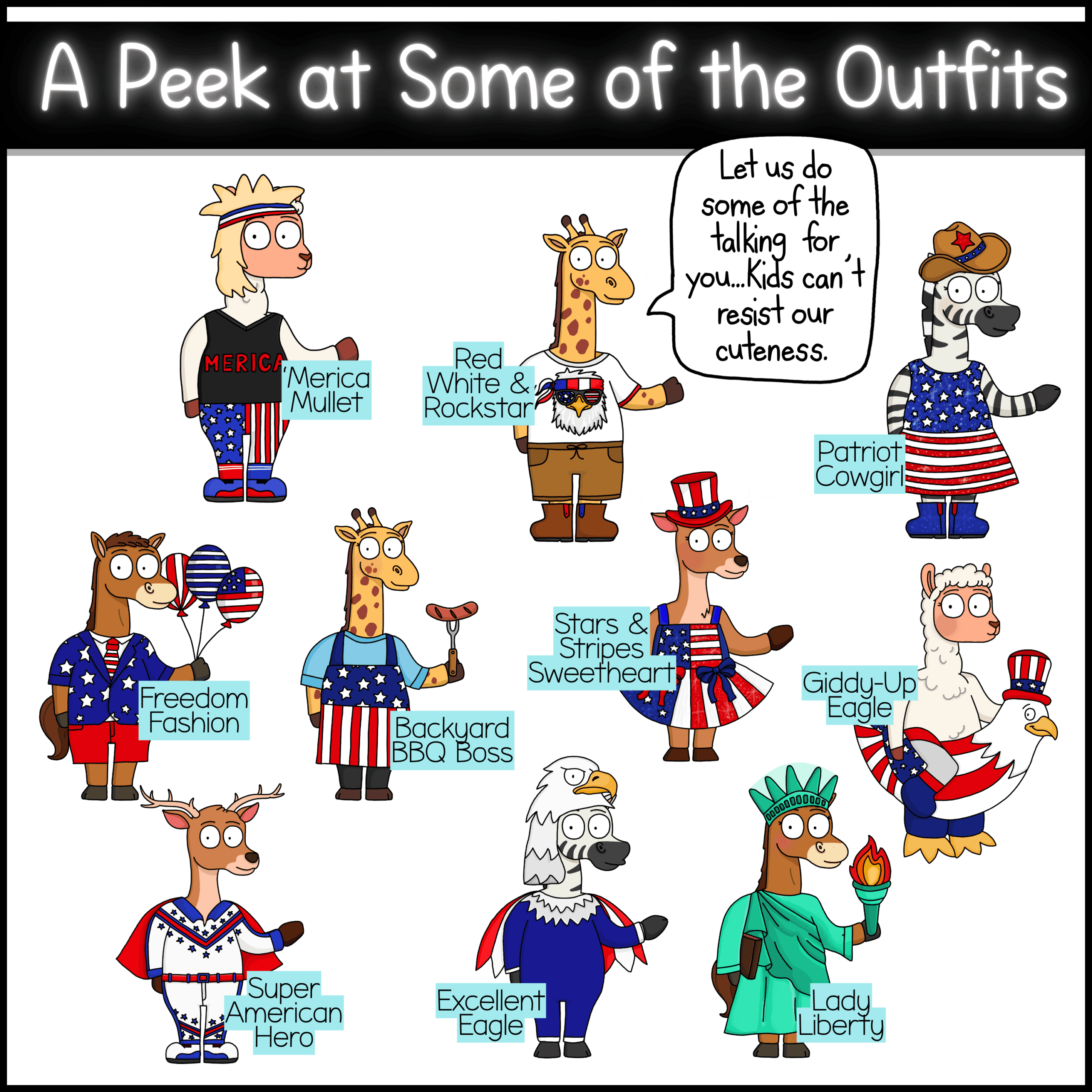 Classroom Goose Class Mascot Activities Classroom Management (2) Independence Day Goose & Deer Classroom Mascot Class Routines & SEL Kit