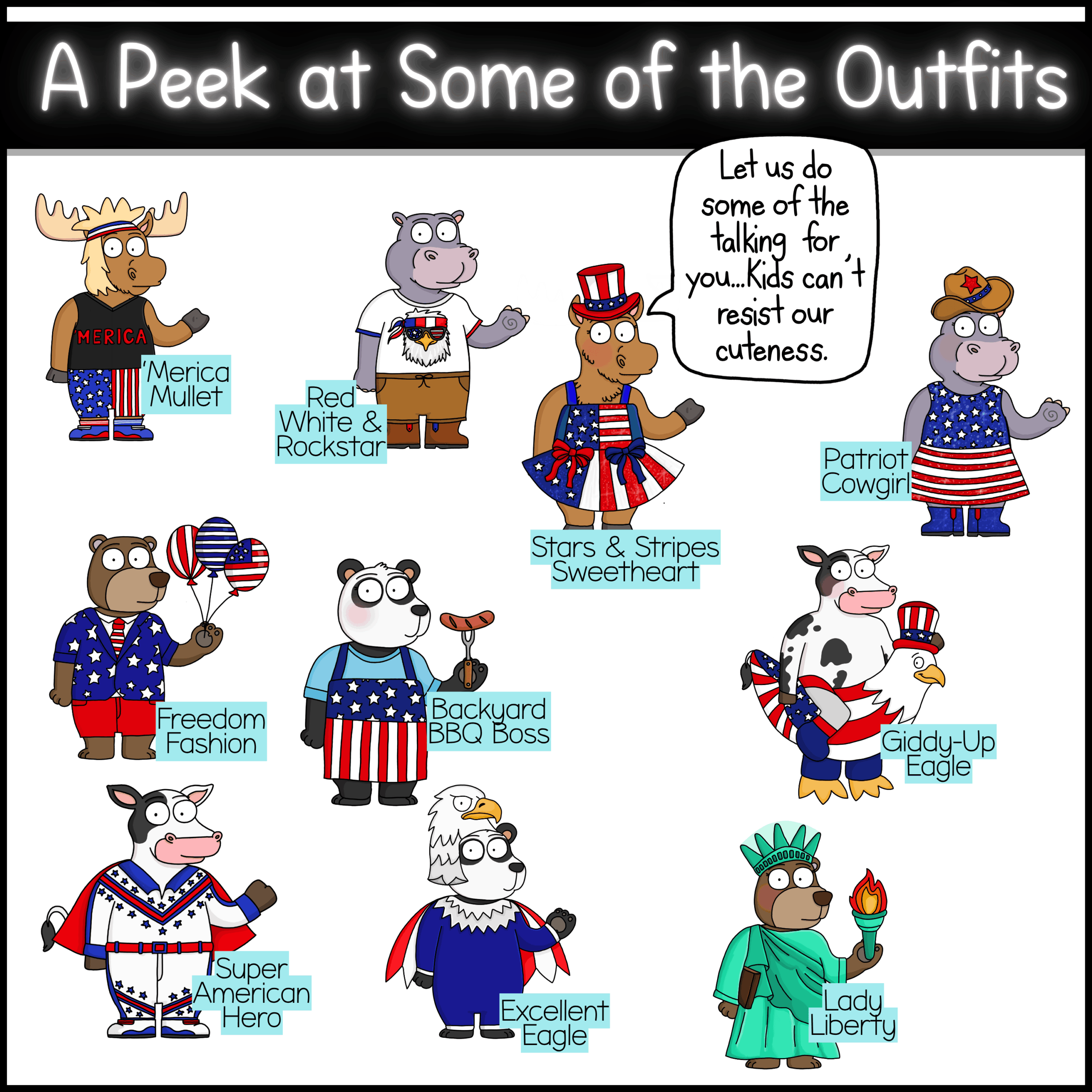 Classroom Goose Class Mascot Easter Activities Classroom Management (2) 4th of July Goose & Moose Classroom Mascot SEL Activities