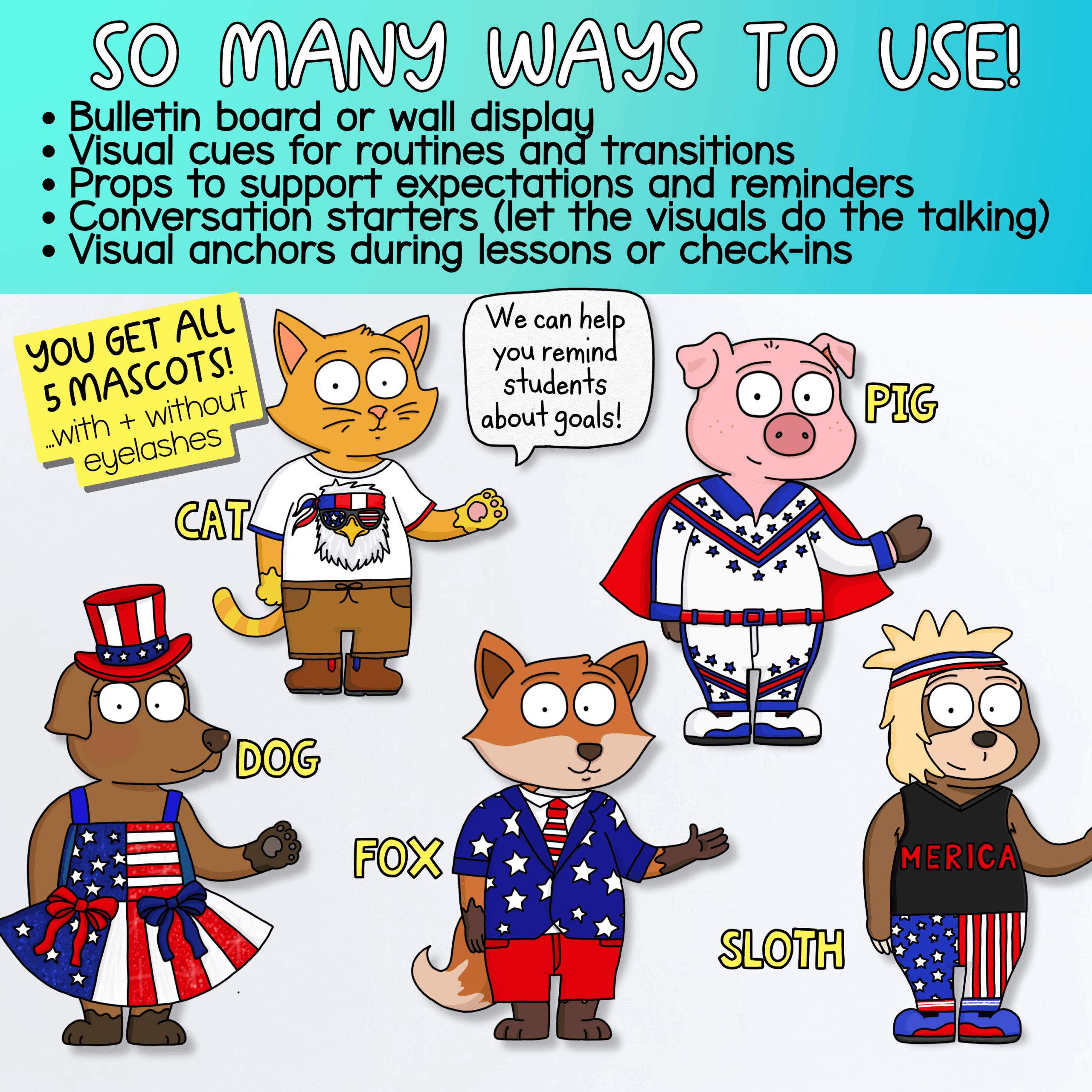 Mascot Goose for Social Emotional Learning & Class Systems