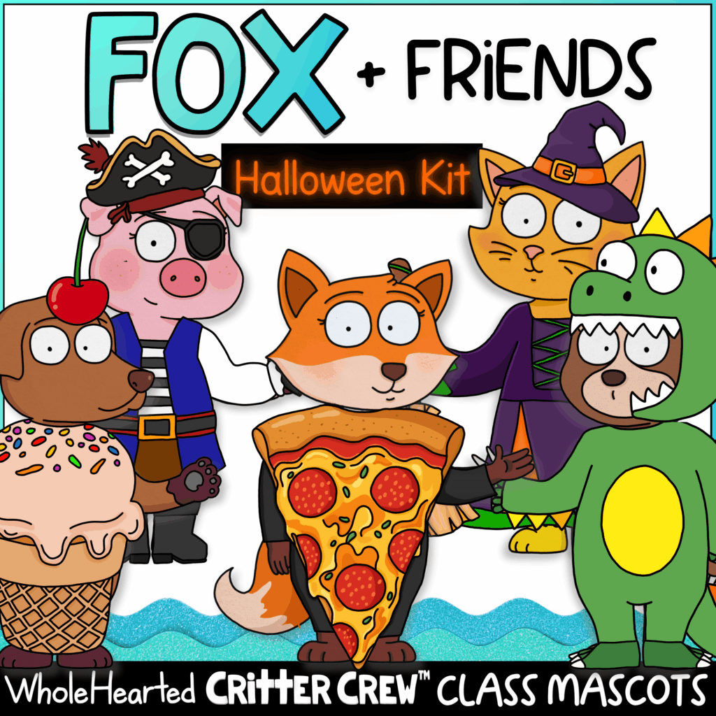 Halloween classroom mascot outfits