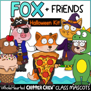 Halloween classroom mascot outfits