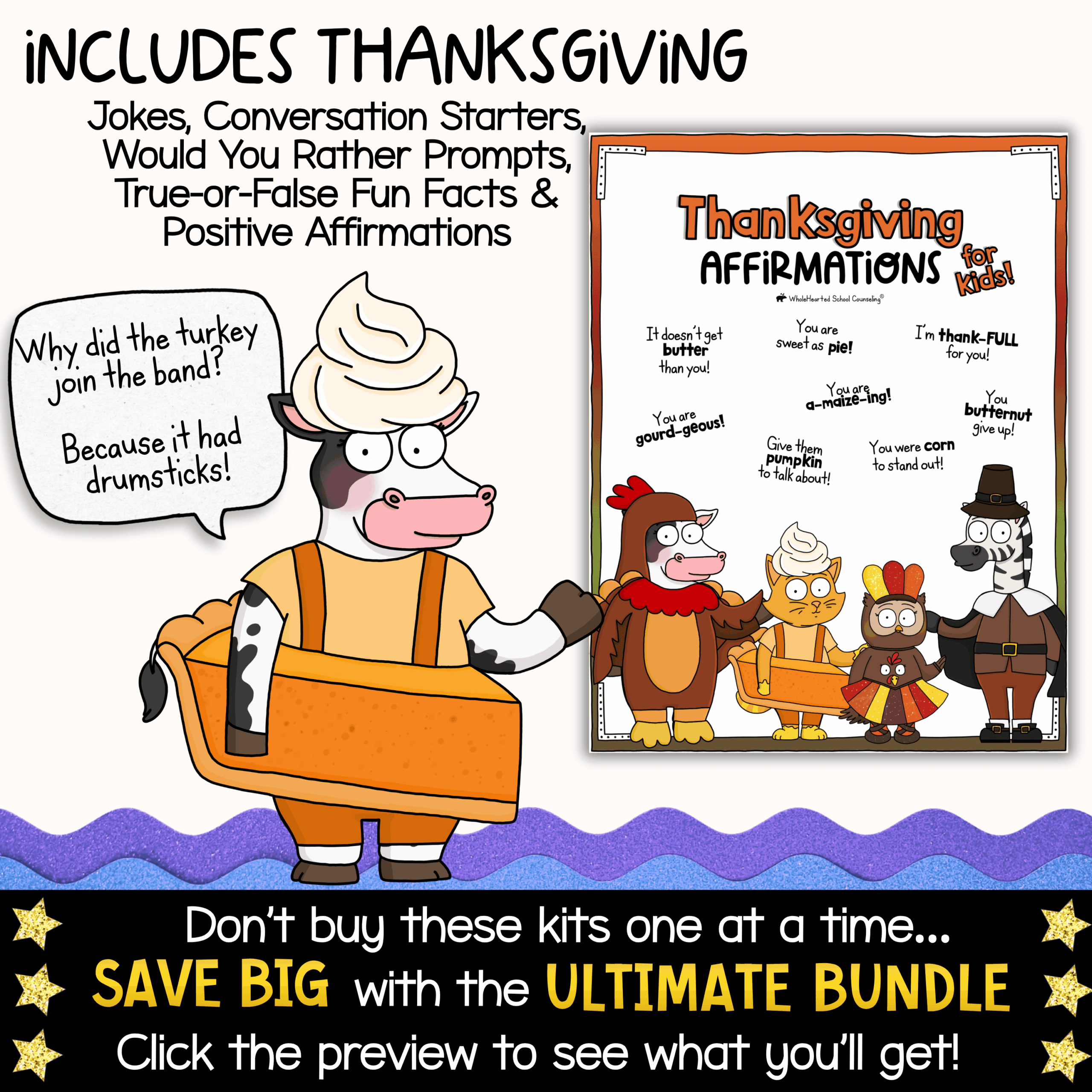 Thanksgiving Goose Classroom Mascot Social Skills Activities Thanksgiving classroom decor featuring goose and moose mascots